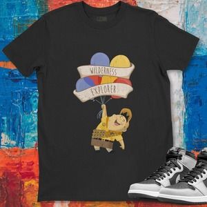 Disney Up Russell Wilderness Explorer Balloons Unisex Gift T-Shirt